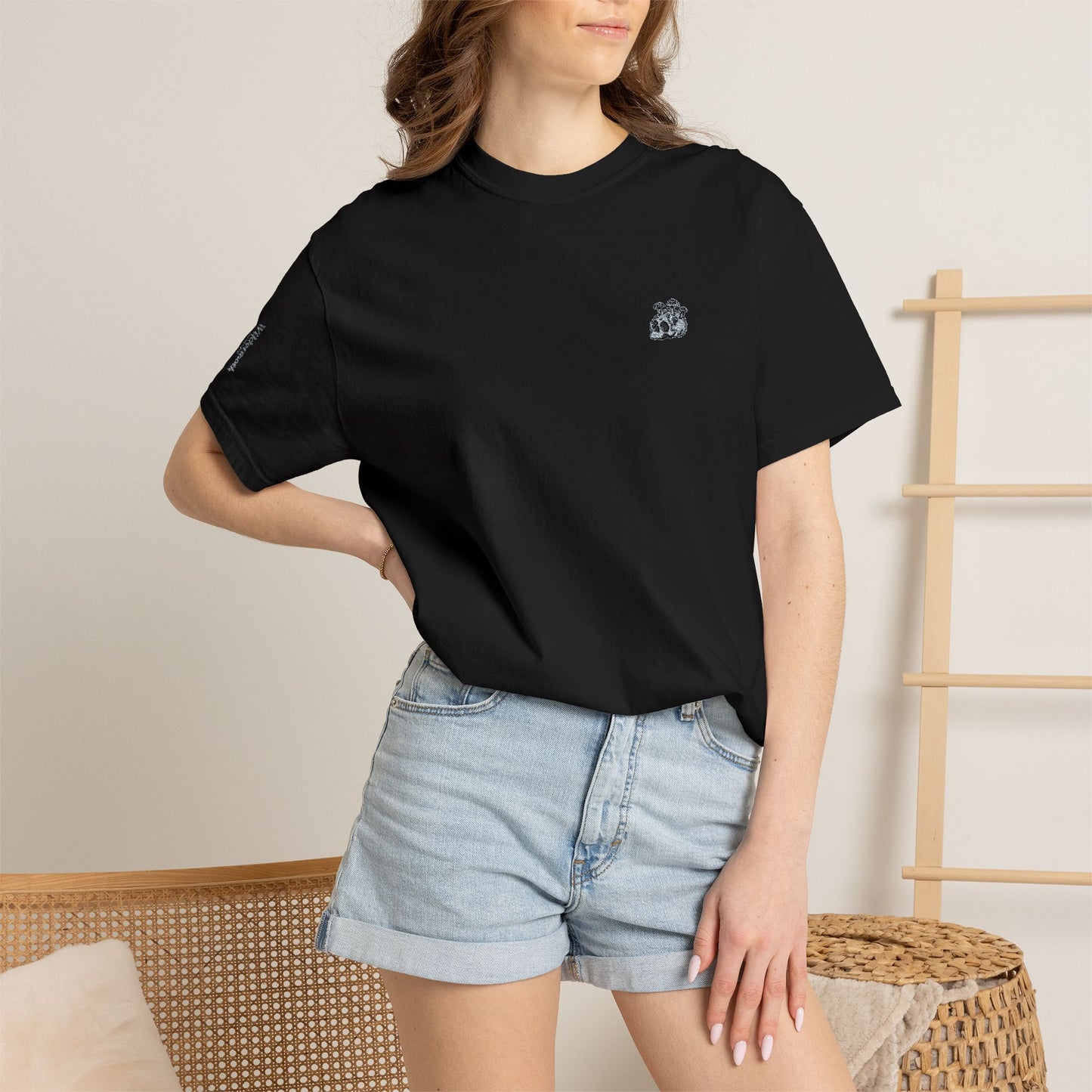 Minimalist Wildermoth Embroidered Logo T-Shirt