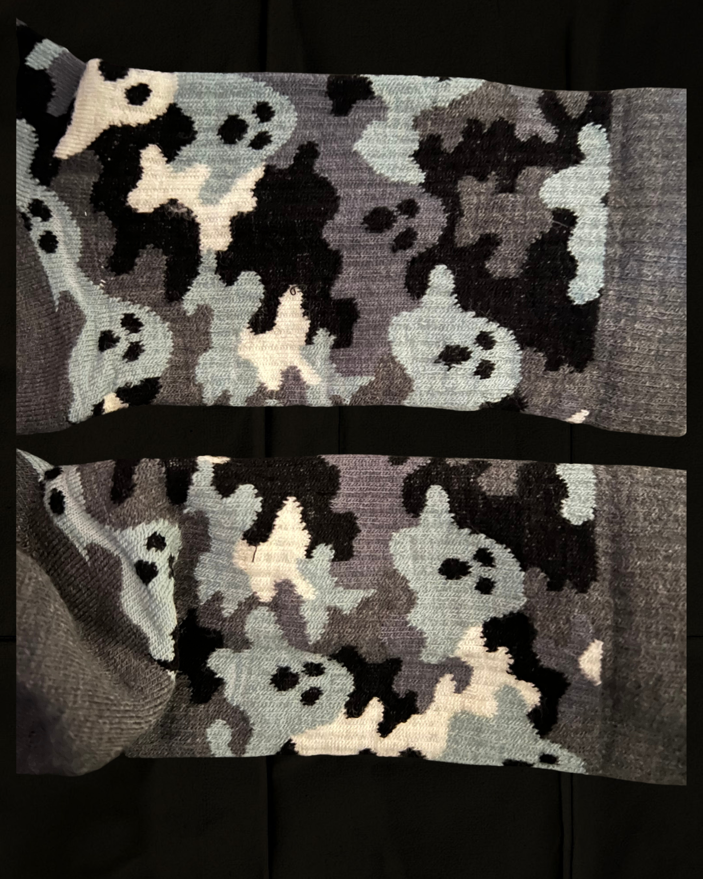 Ghost Camo Merino Wool Hiking Sock